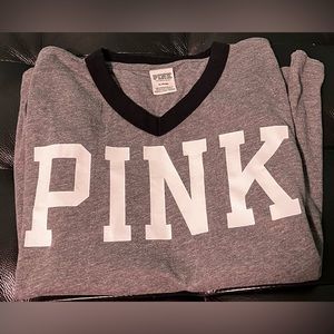 Pink, women’s long sleeve, size M